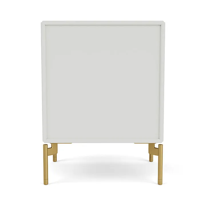 Montana Drift Drawer Module With Legs, Nordic/Brass
