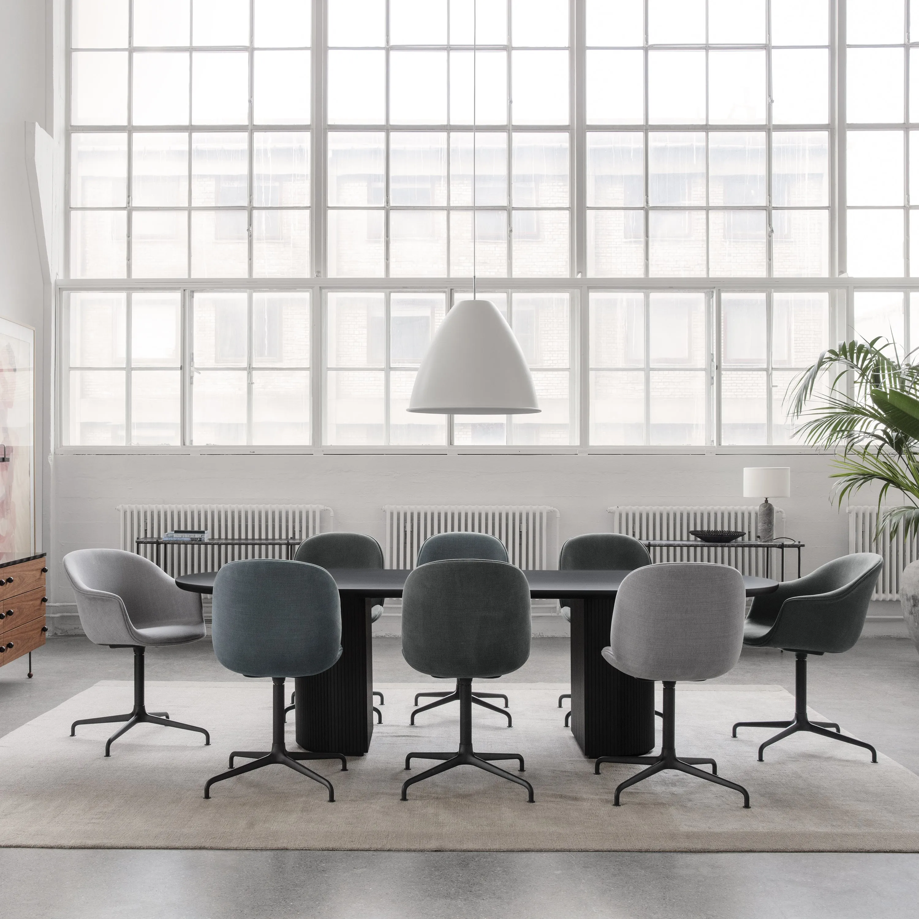 Moon Elliptical Dining Table