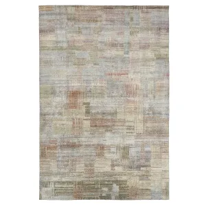 Multicolored Alchemy Transitional Wool Silk Blend Rug - 8'10"x13'3"