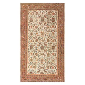 Multicolored Antique Persian Sultanabad Rug - 10' x 17'