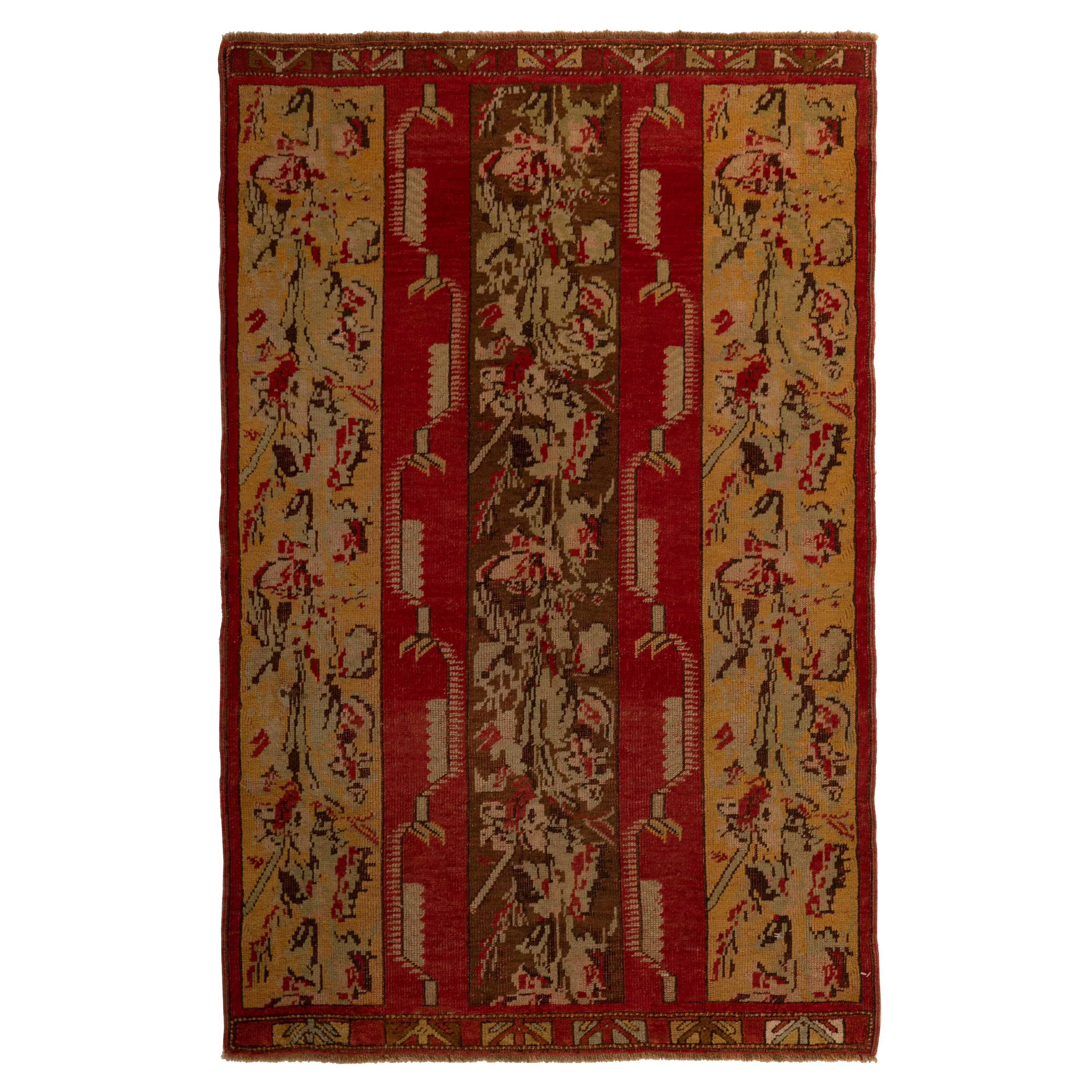 Multicolored Traditional Wool Rug - 3'5" x 5'3"