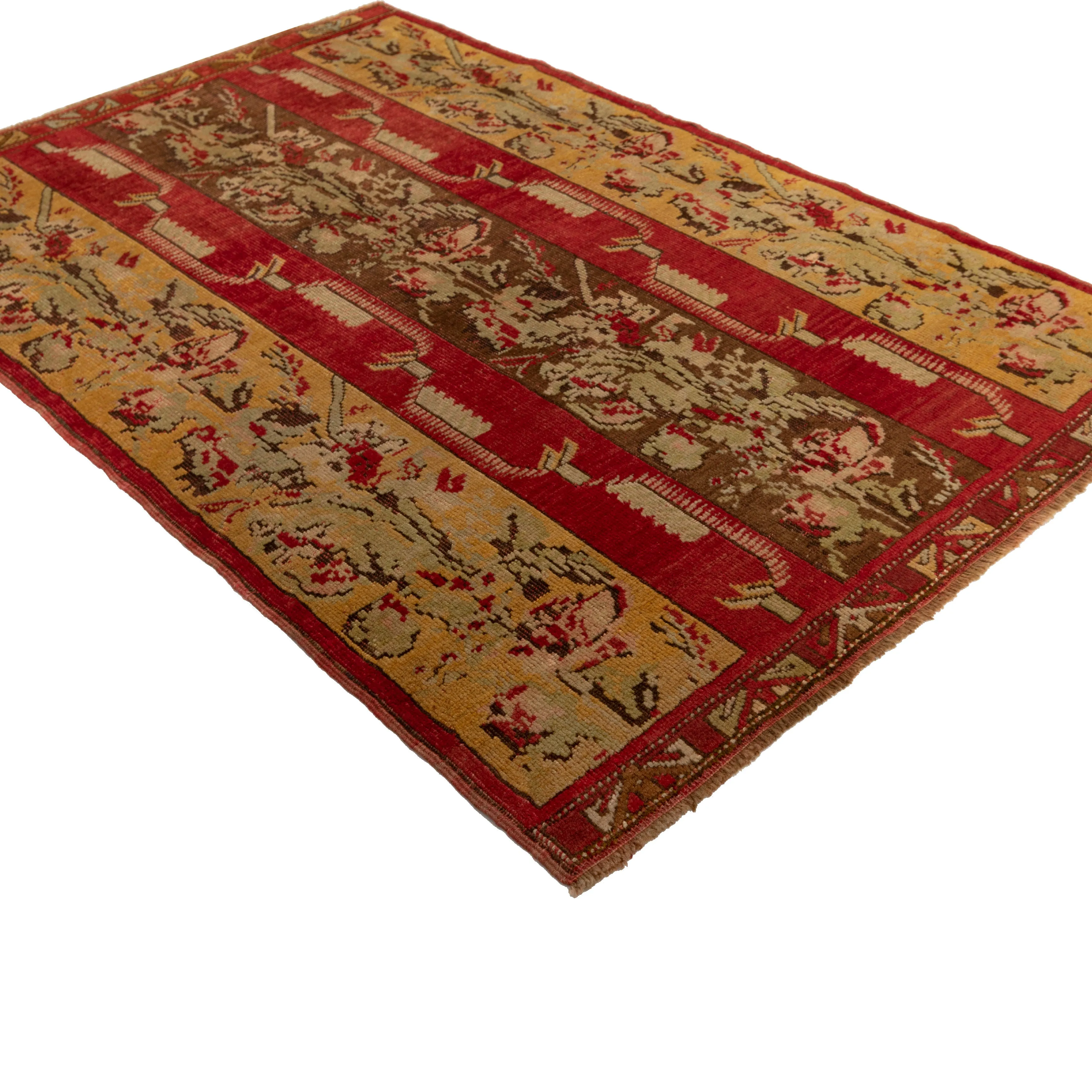 Multicolored Traditional Wool Rug - 3'5" x 5'3"