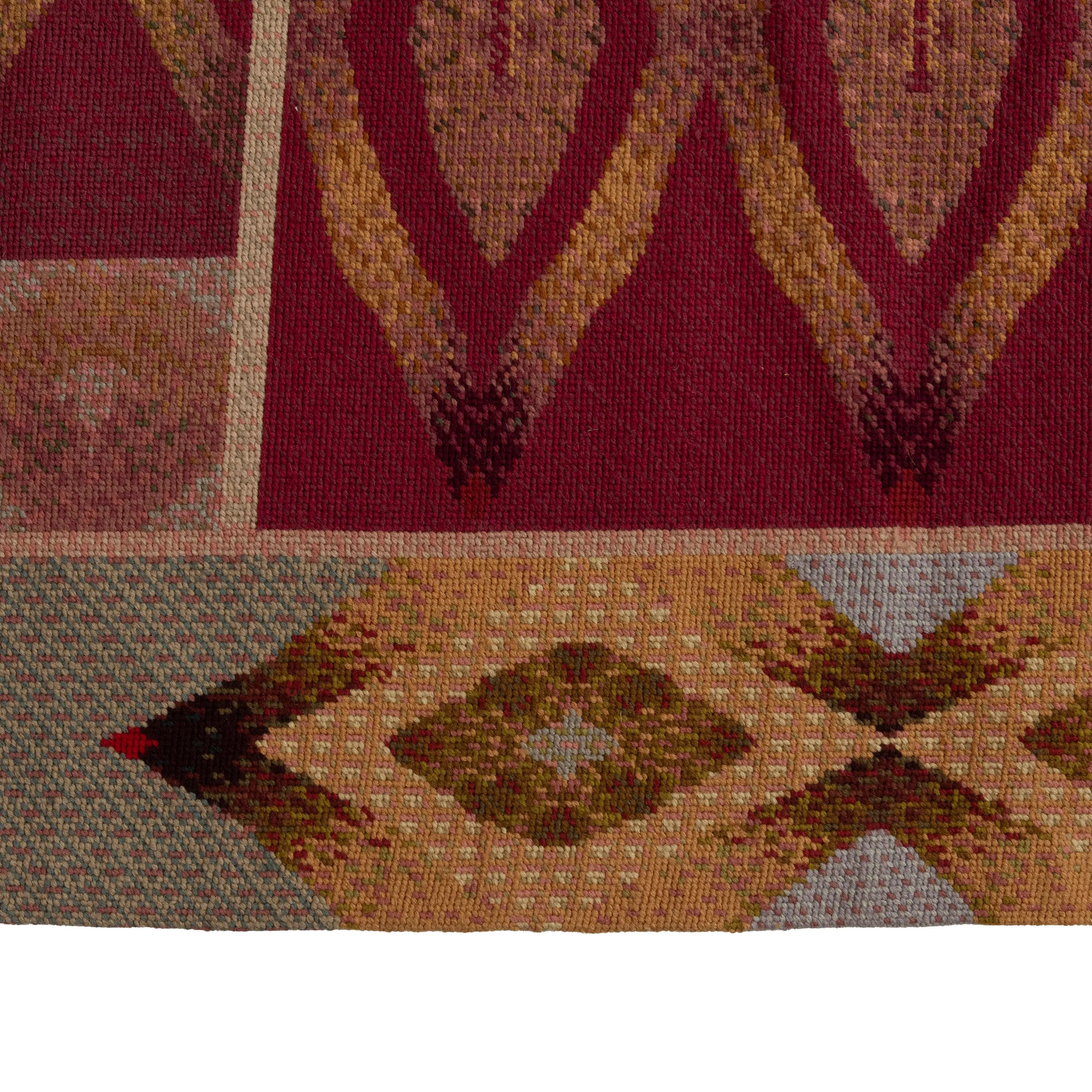 Multicolored Transitional Wool Rug - 10'2" x 14'3"