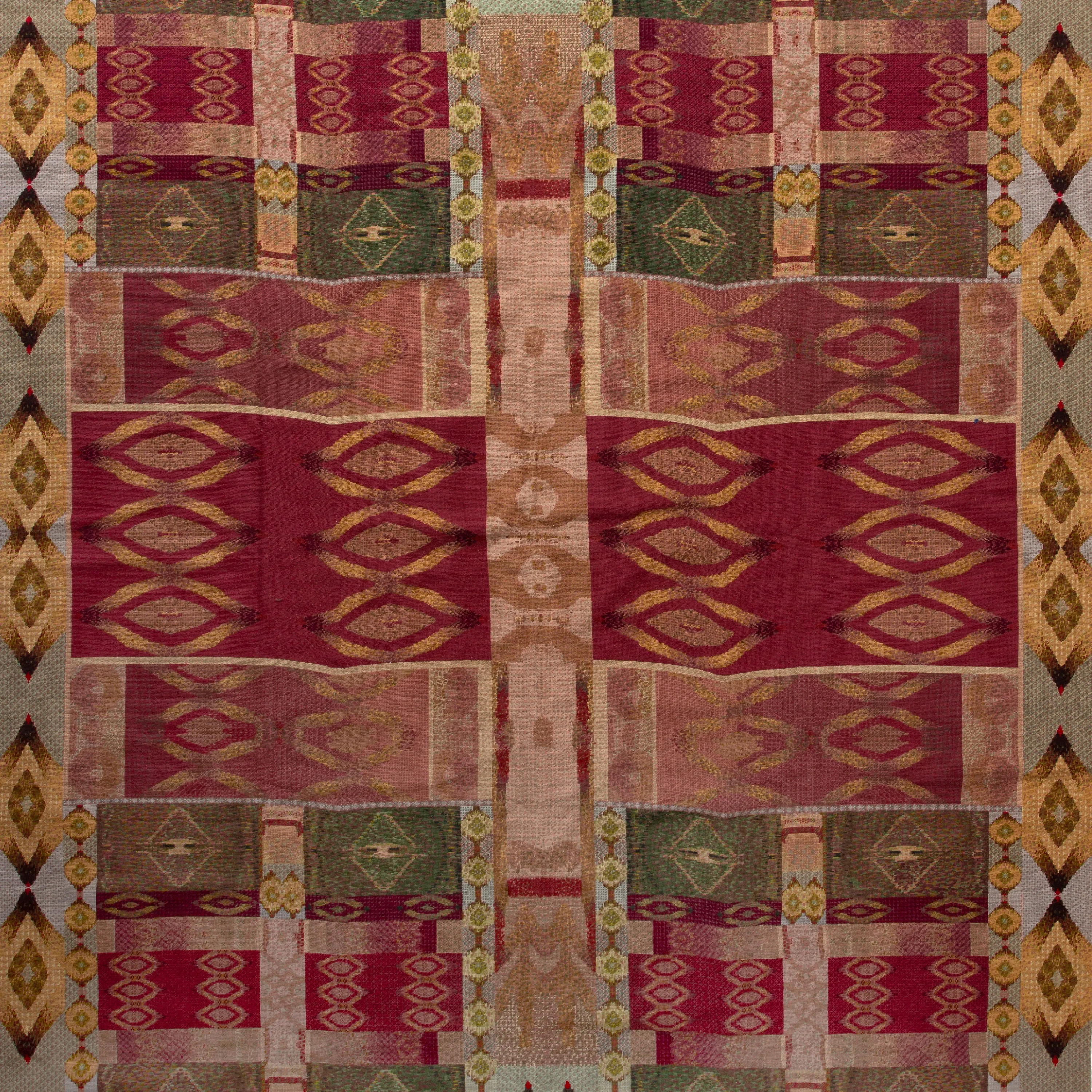 Multicolored Transitional Wool Rug - 10'2" x 14'3"