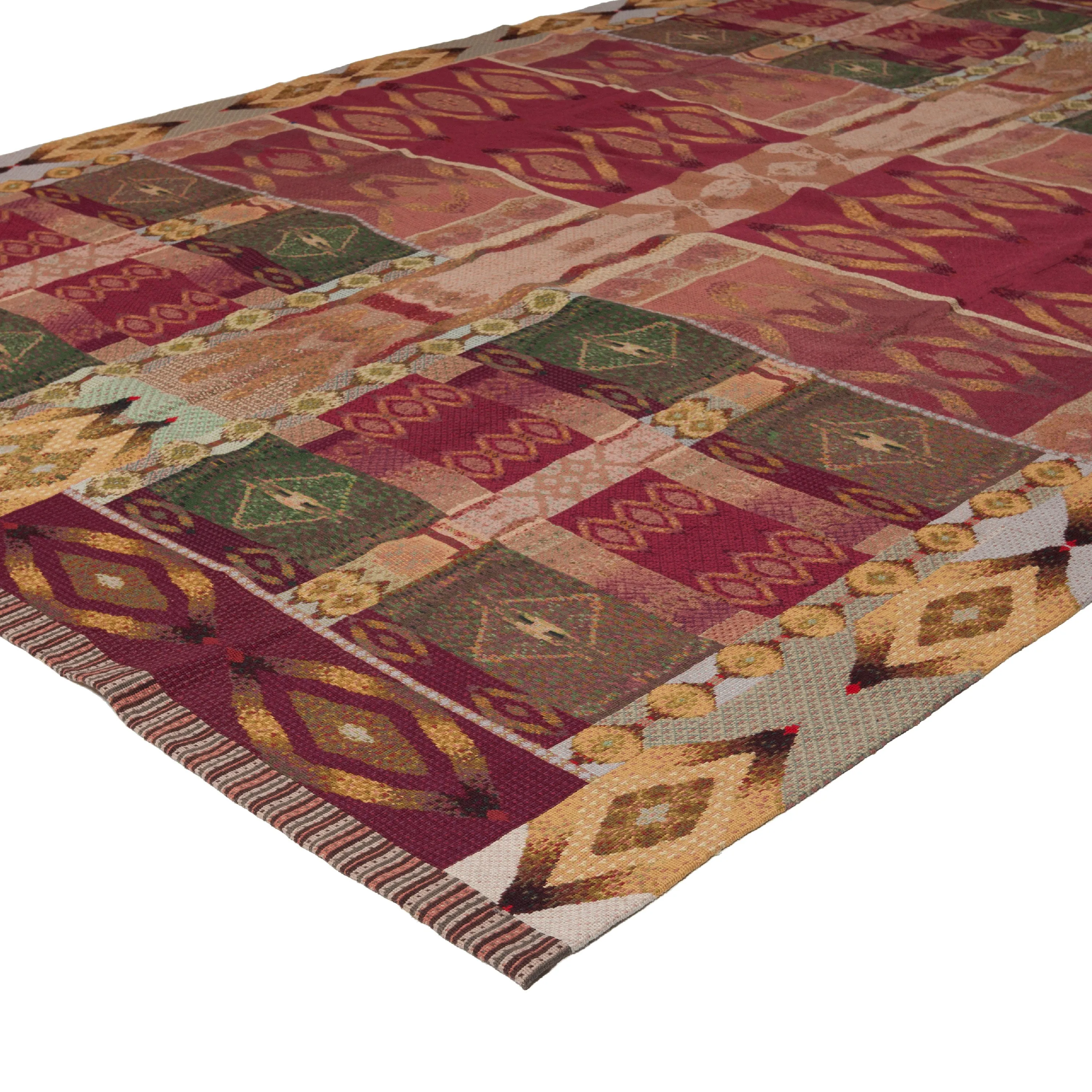 Multicolored Transitional Wool Rug - 10'2" x 14'3"