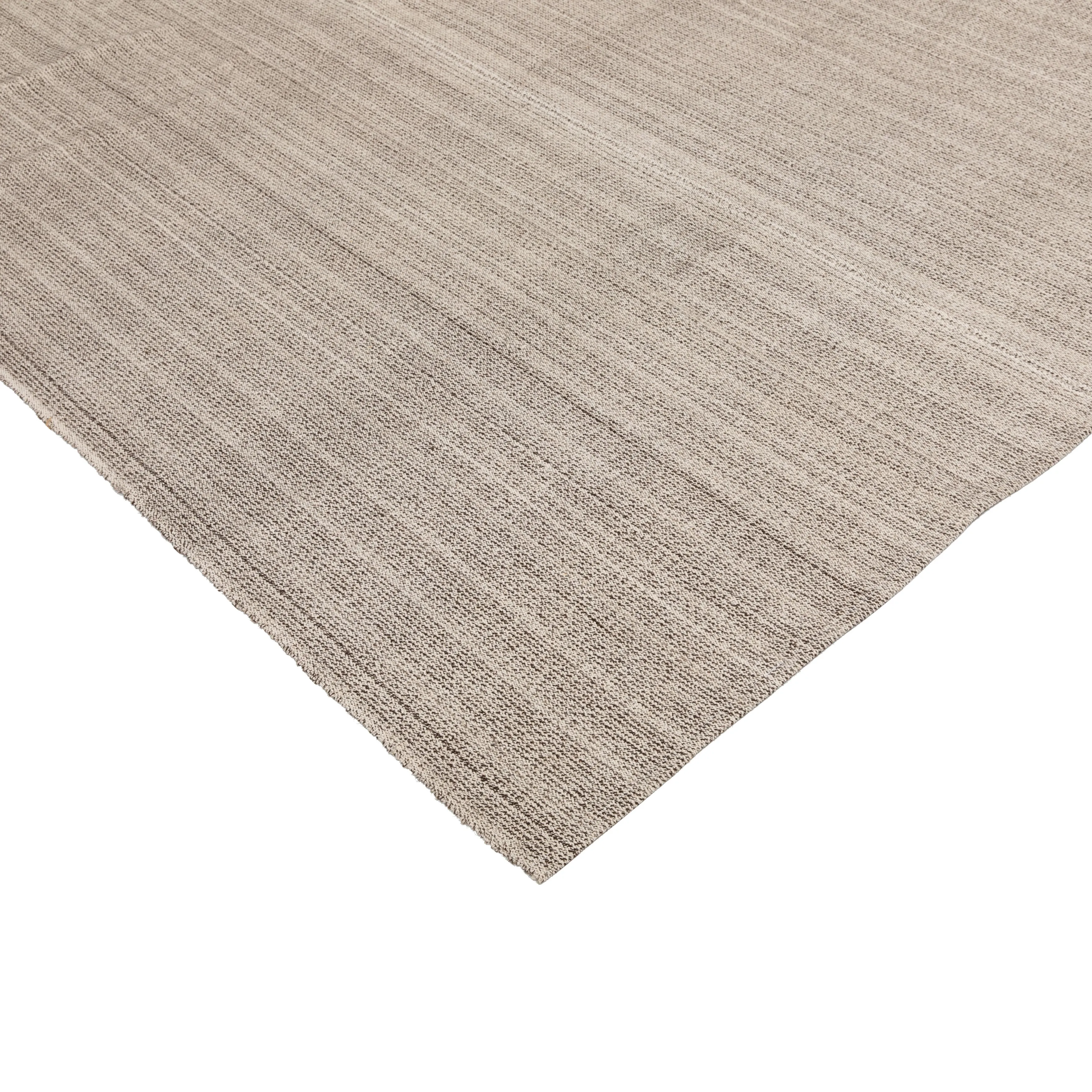 Natural Flatweave Wool Rug - 10'4" x 13'4"