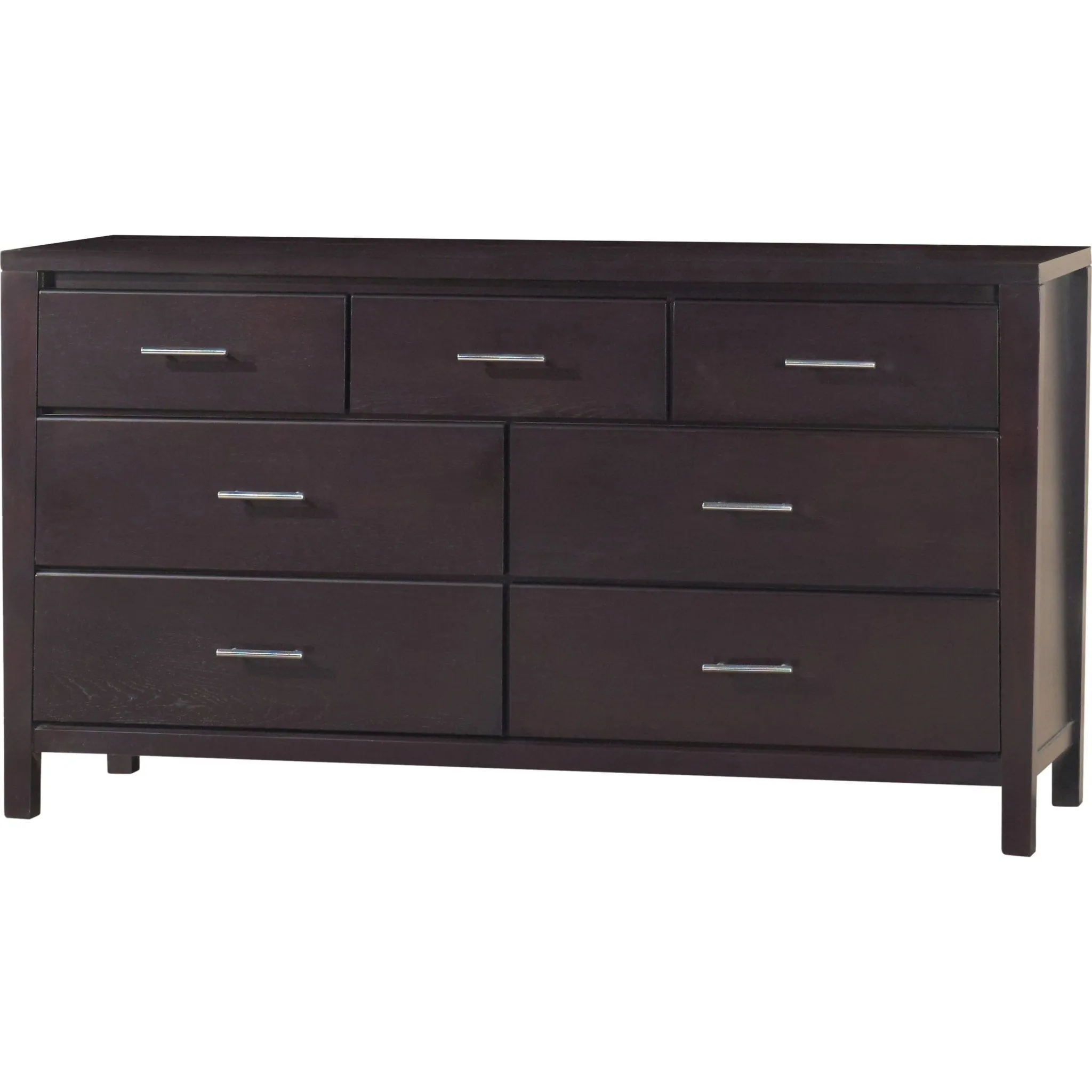 Nevis Seven Drawer Dresser in Espresso (2024) Modus