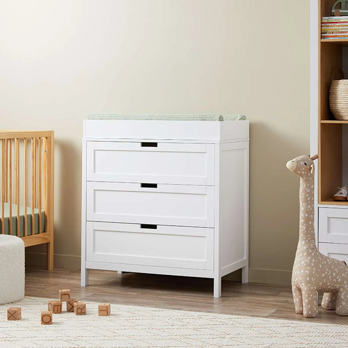 Newport Change Table with Removable Top Mocka