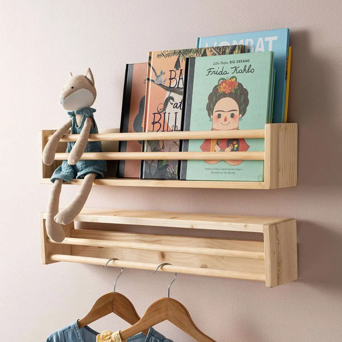 Nicho Wall Shelf - Natural Mocka