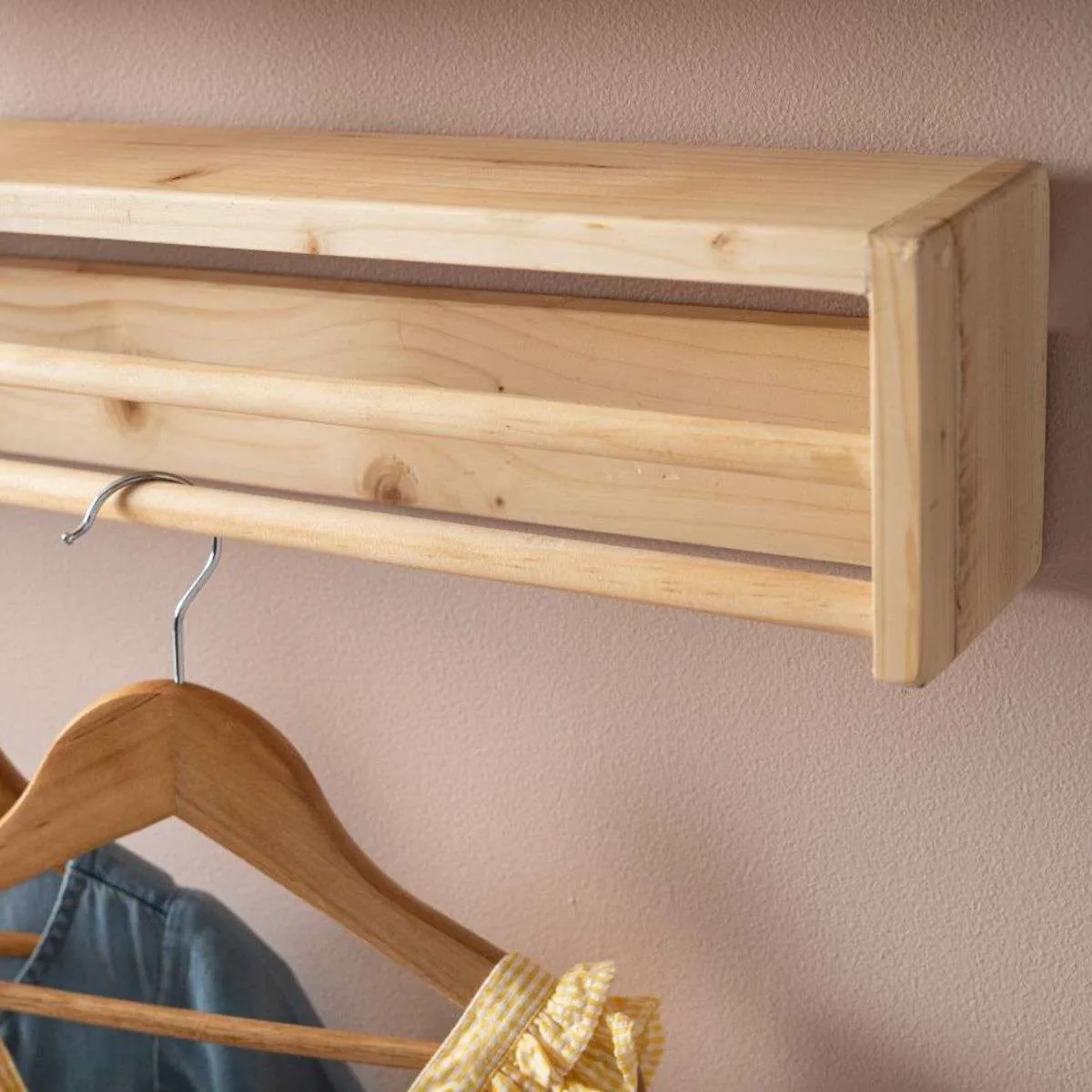 Nicho Wall Shelf - Natural Mocka