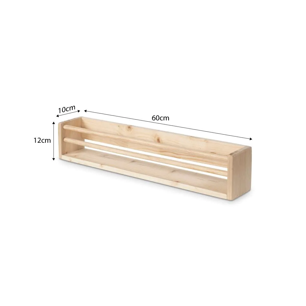 Nicho Wall Shelf - Natural Mocka
