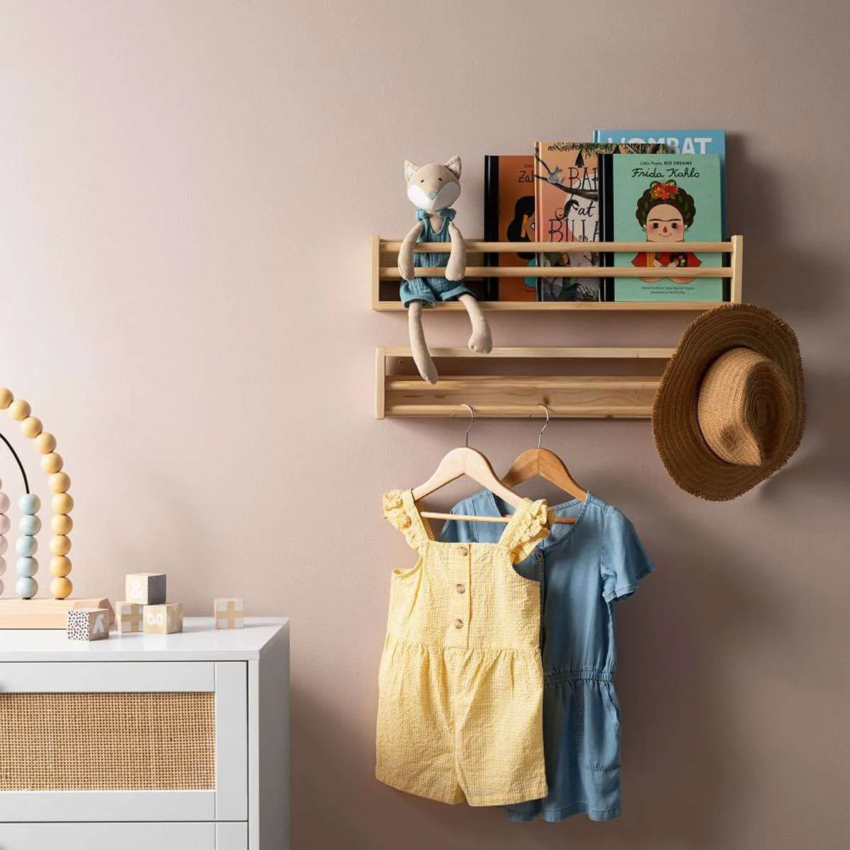 Nicho Wall Shelf - Natural Mocka