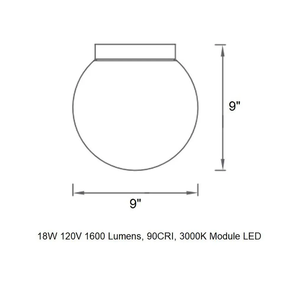 Niveous Wall / Ceiling Light