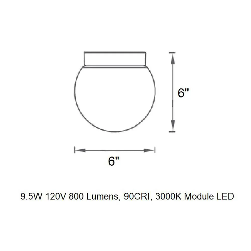 Niveous Wall / Ceiling Light