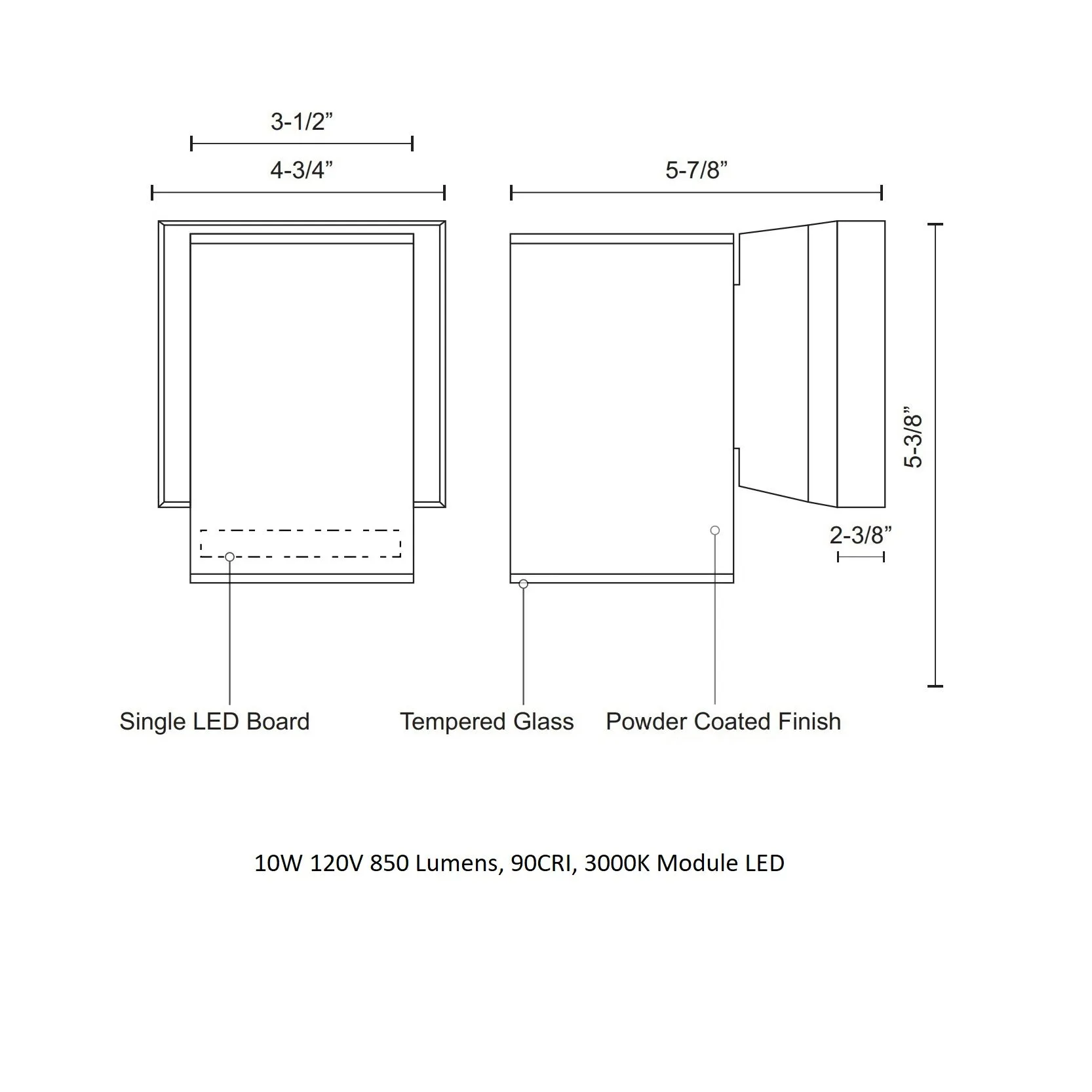 Nordic Outdoor Wall Sconce