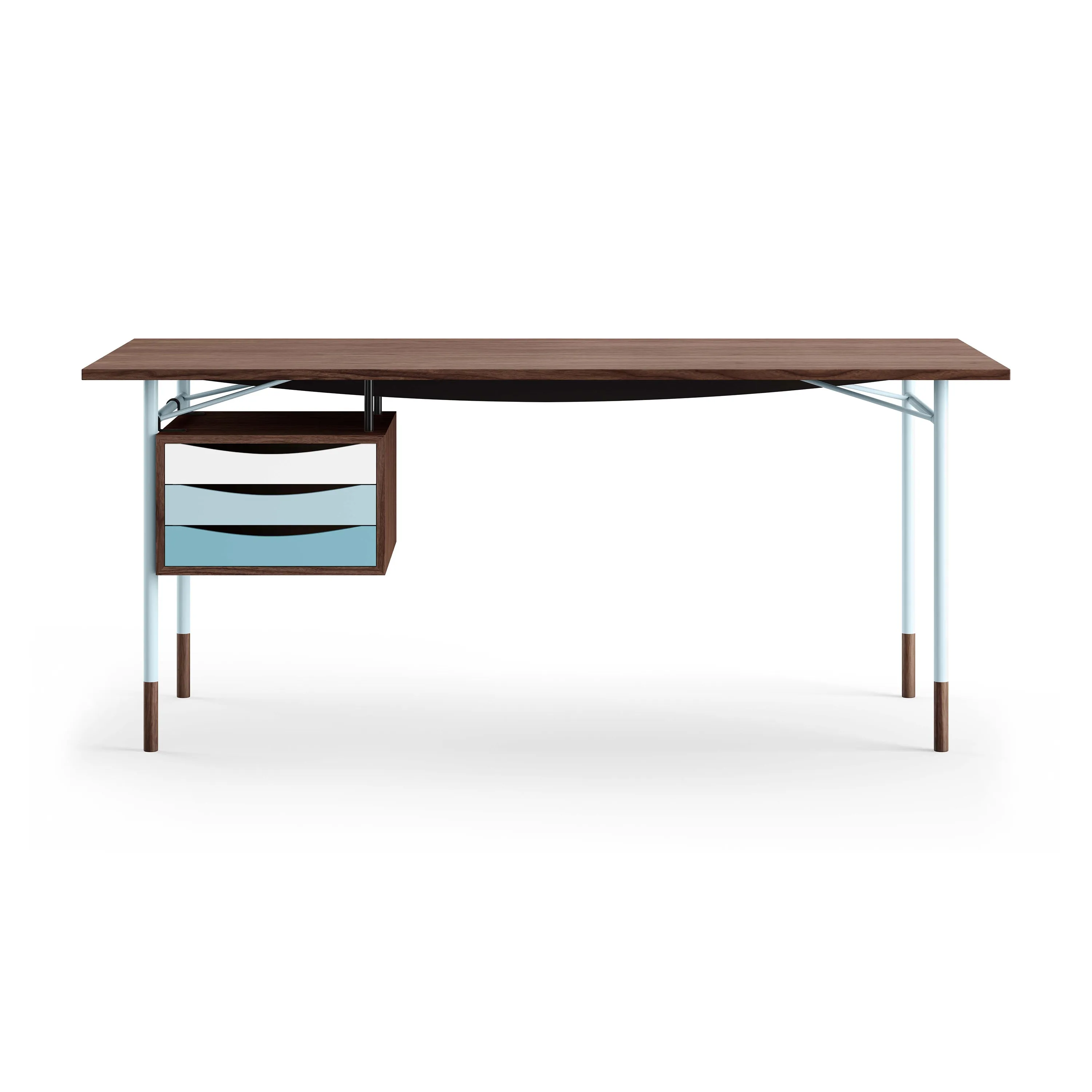 Nyhavn Desk with Tray Unit