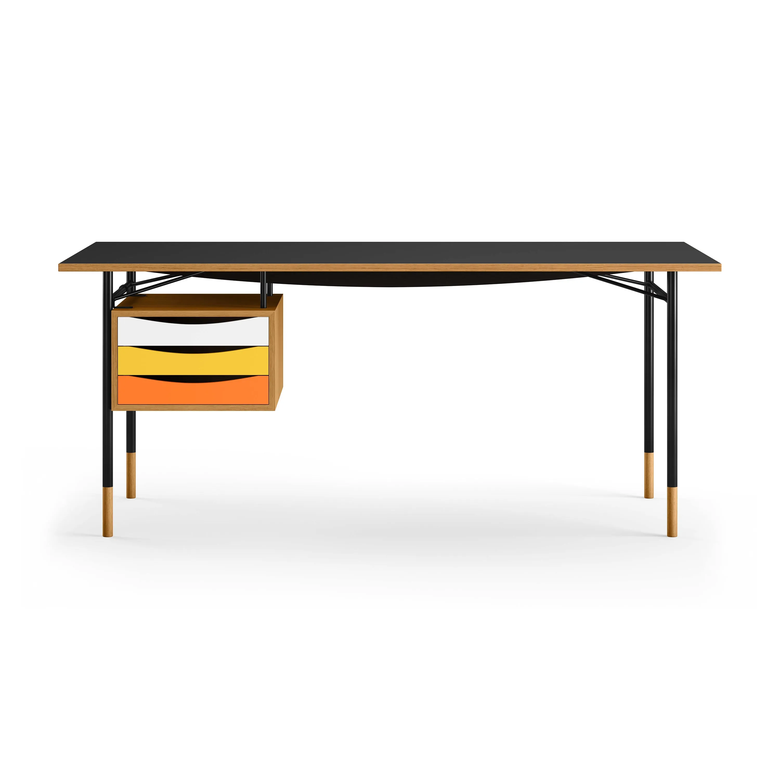 Nyhavn Desk with Tray Unit