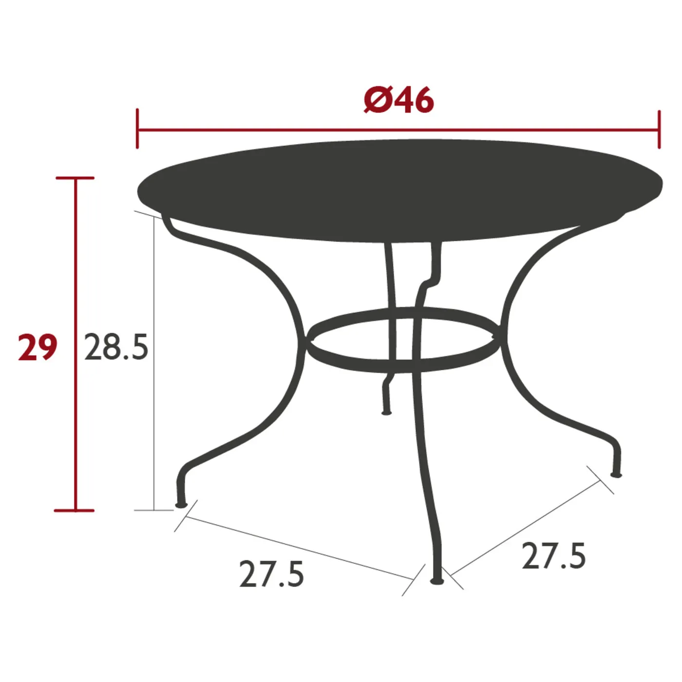 Opera Plus Round Dining Table