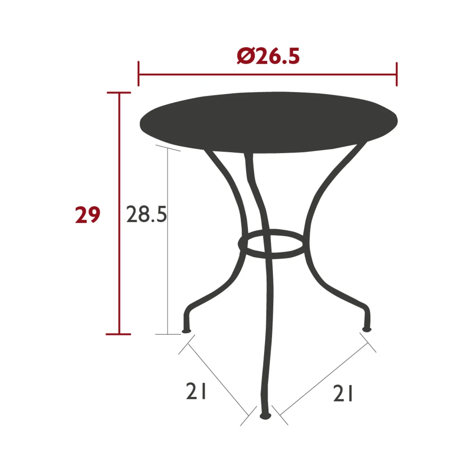 Opera Plus Round Dining Table