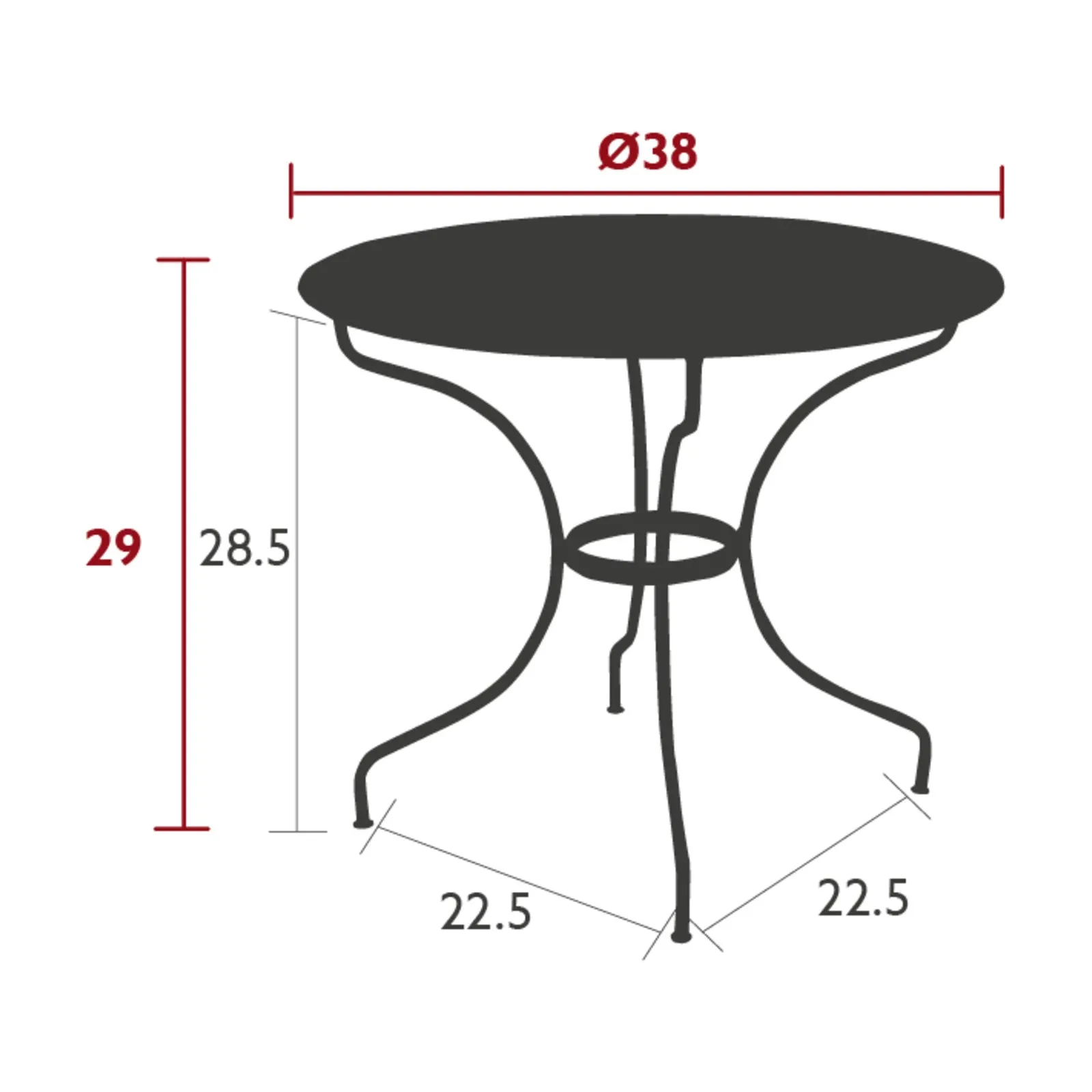 Opera Plus Round Dining Table