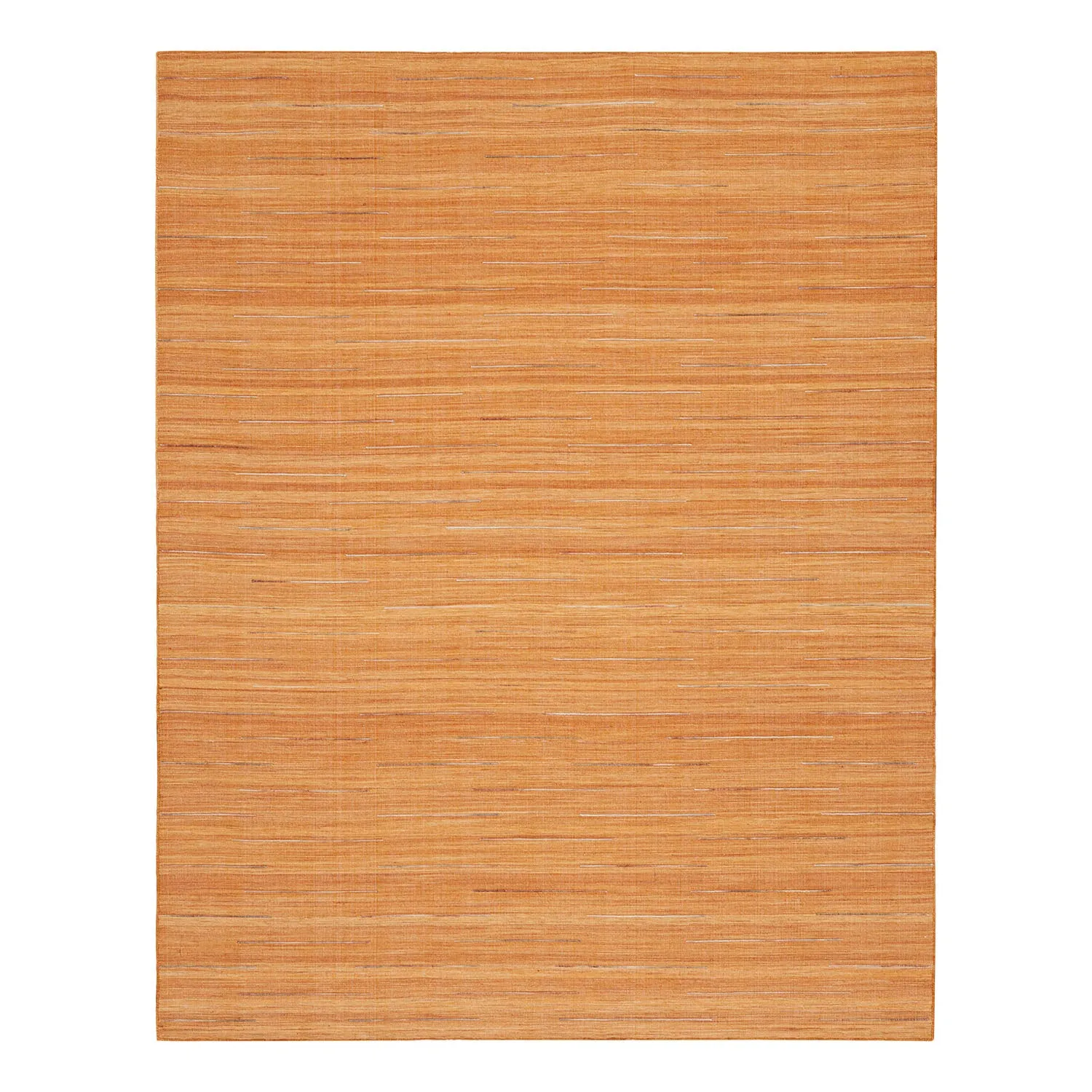 Orange Kavya Flatweave Kilim Rug