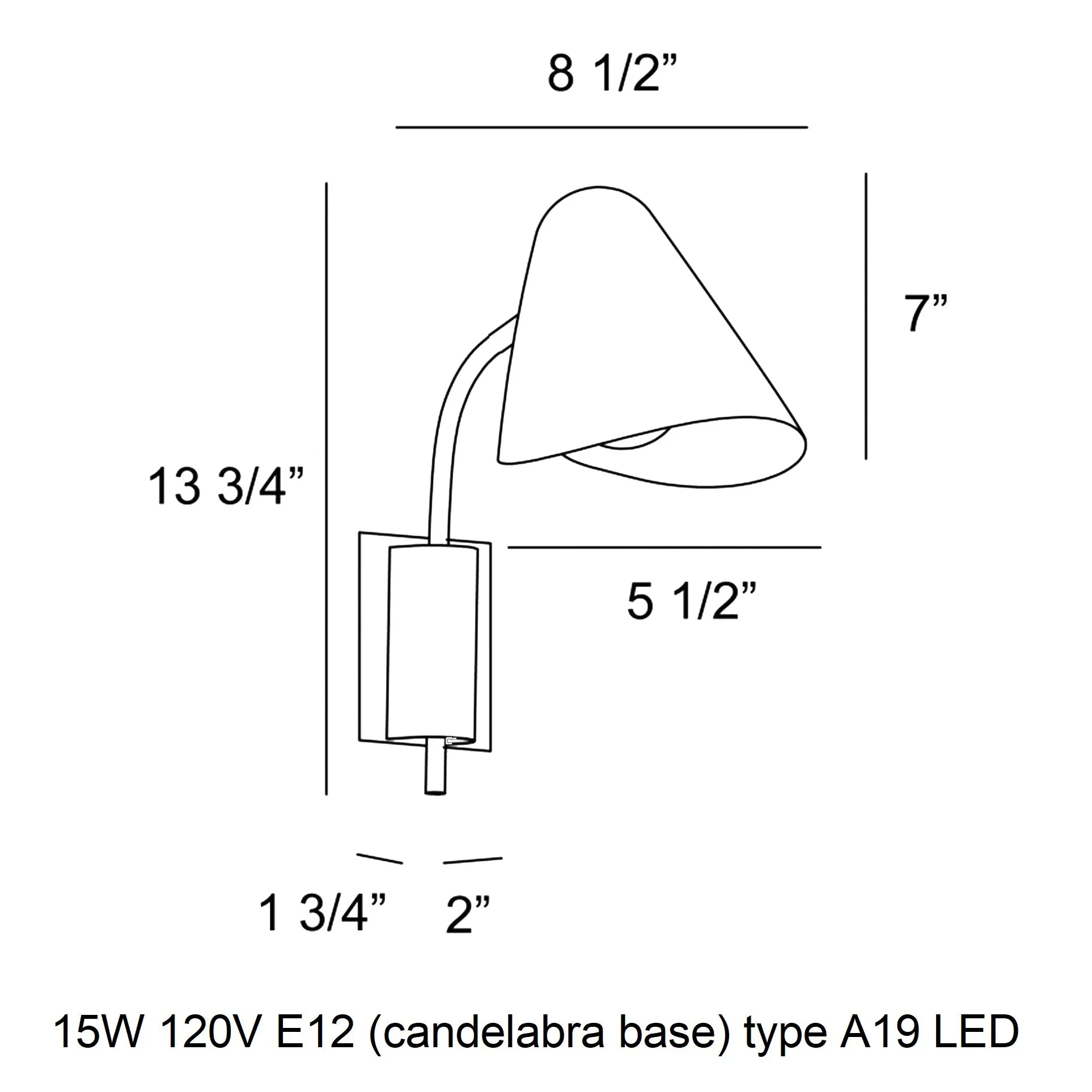 Organic Wall Sconce