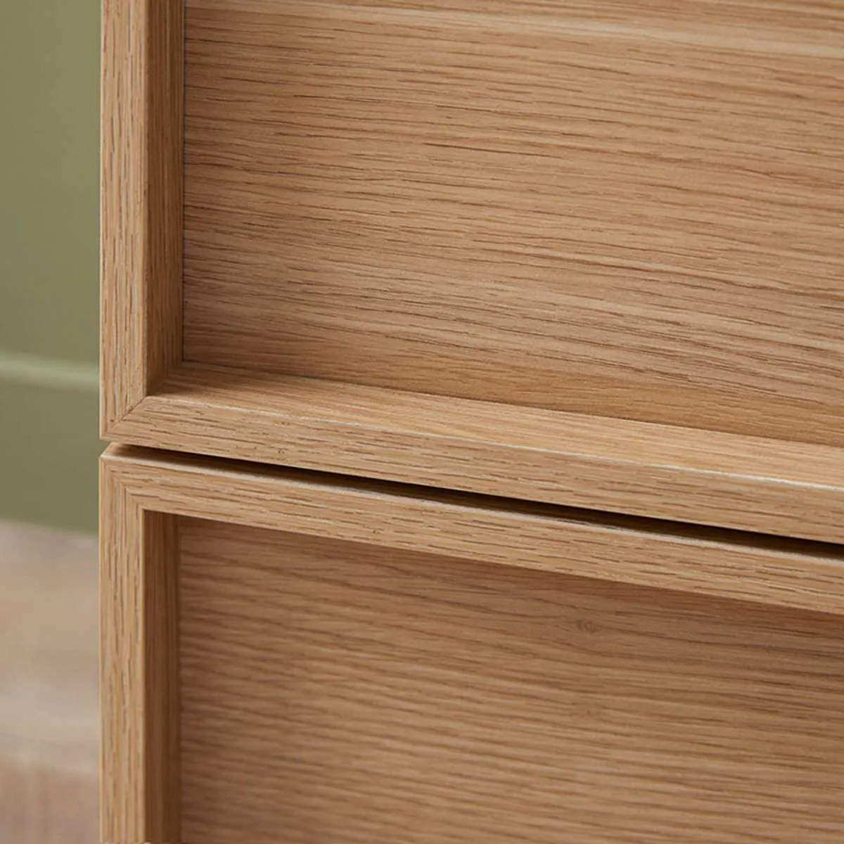 Osaka Bedside Table - Natural Mocka