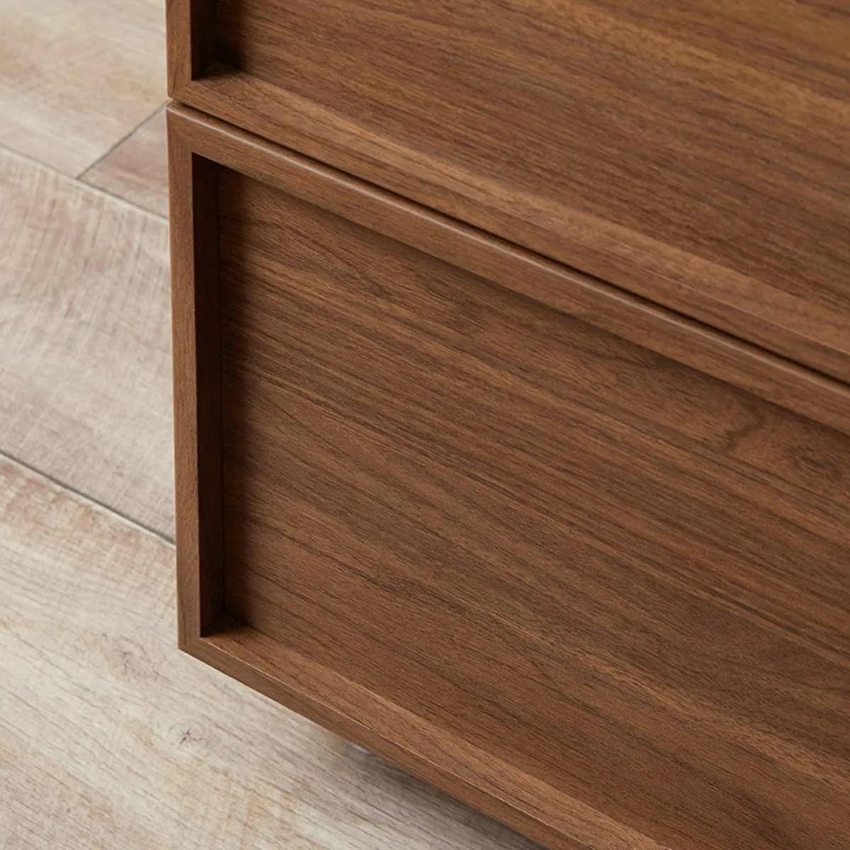 Osaka Six Drawer - Walnut Mocka