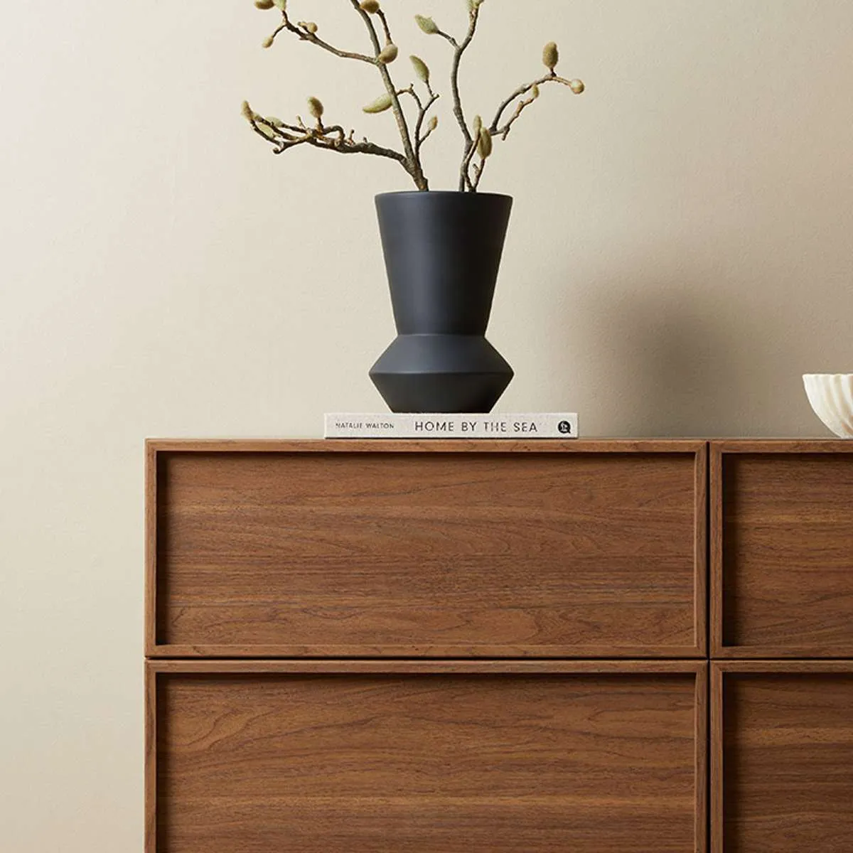 Osaka Six Drawer - Walnut Mocka