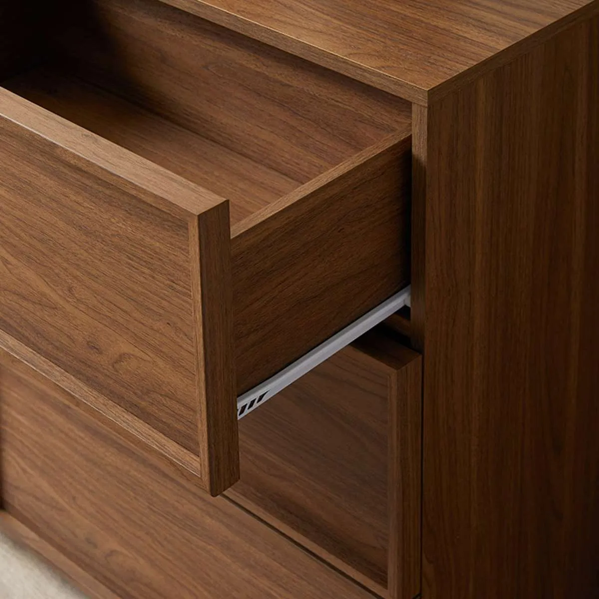 Osaka Six Drawer - Walnut Mocka