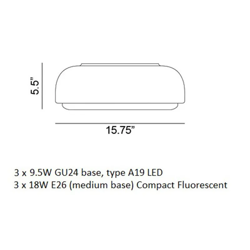 Over Me Ceiling / Wall Light