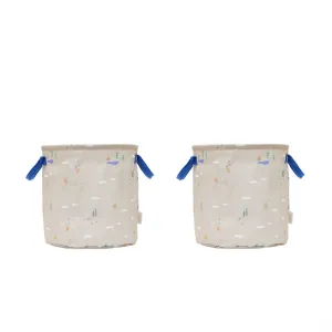 OYOY Foxy Storage Basket Medium 2-Pack