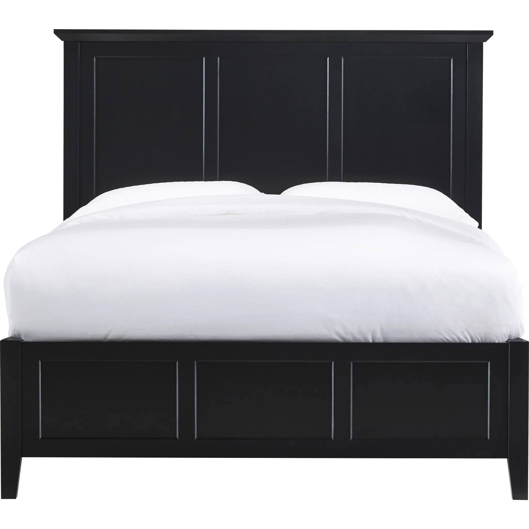 Paragon Four Drawer Wood Storage Bed in Black Modus