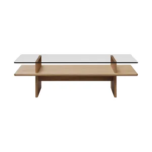 Parallel Rectangular Coffee Table