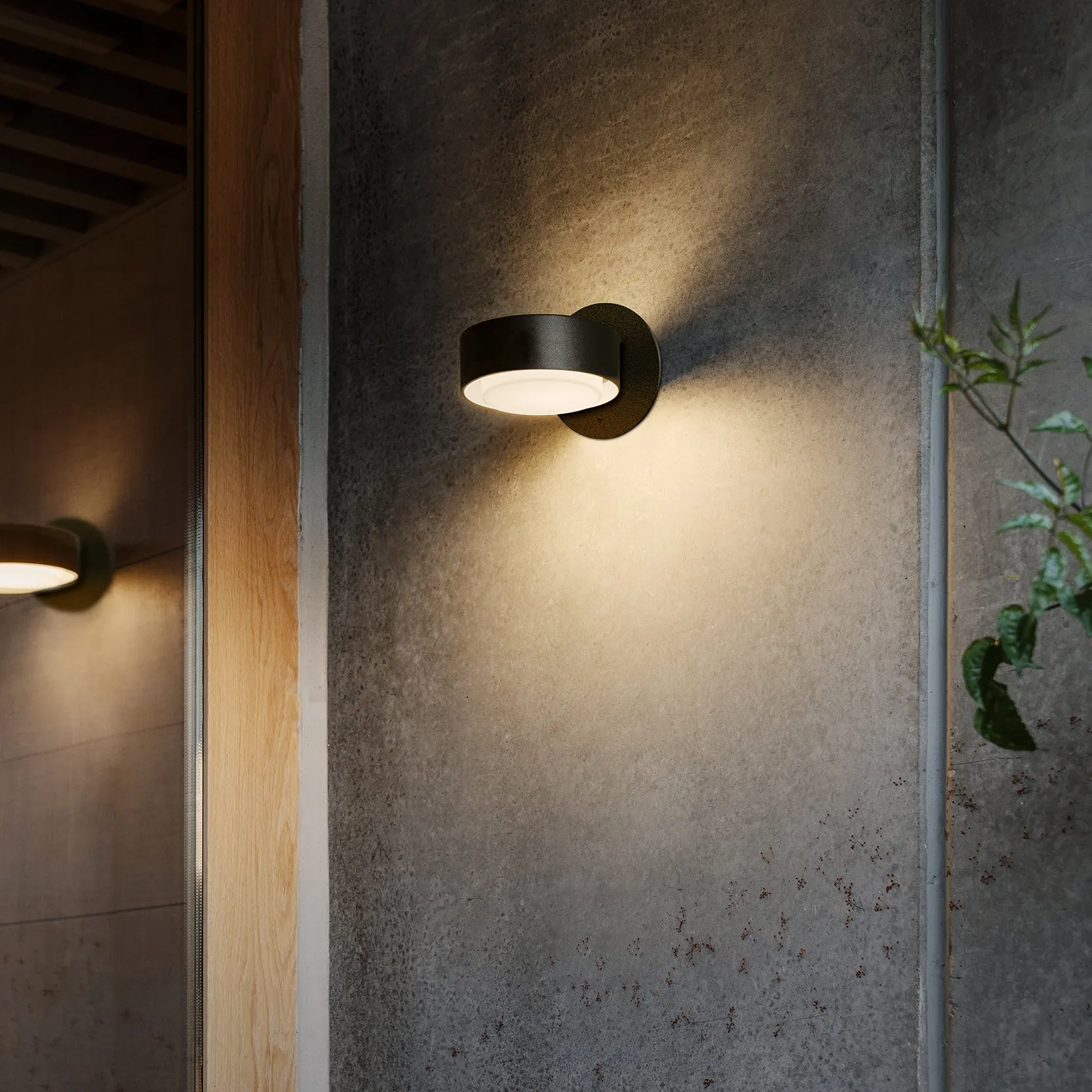 Plaff-on! A Outdoor Wall Sconce