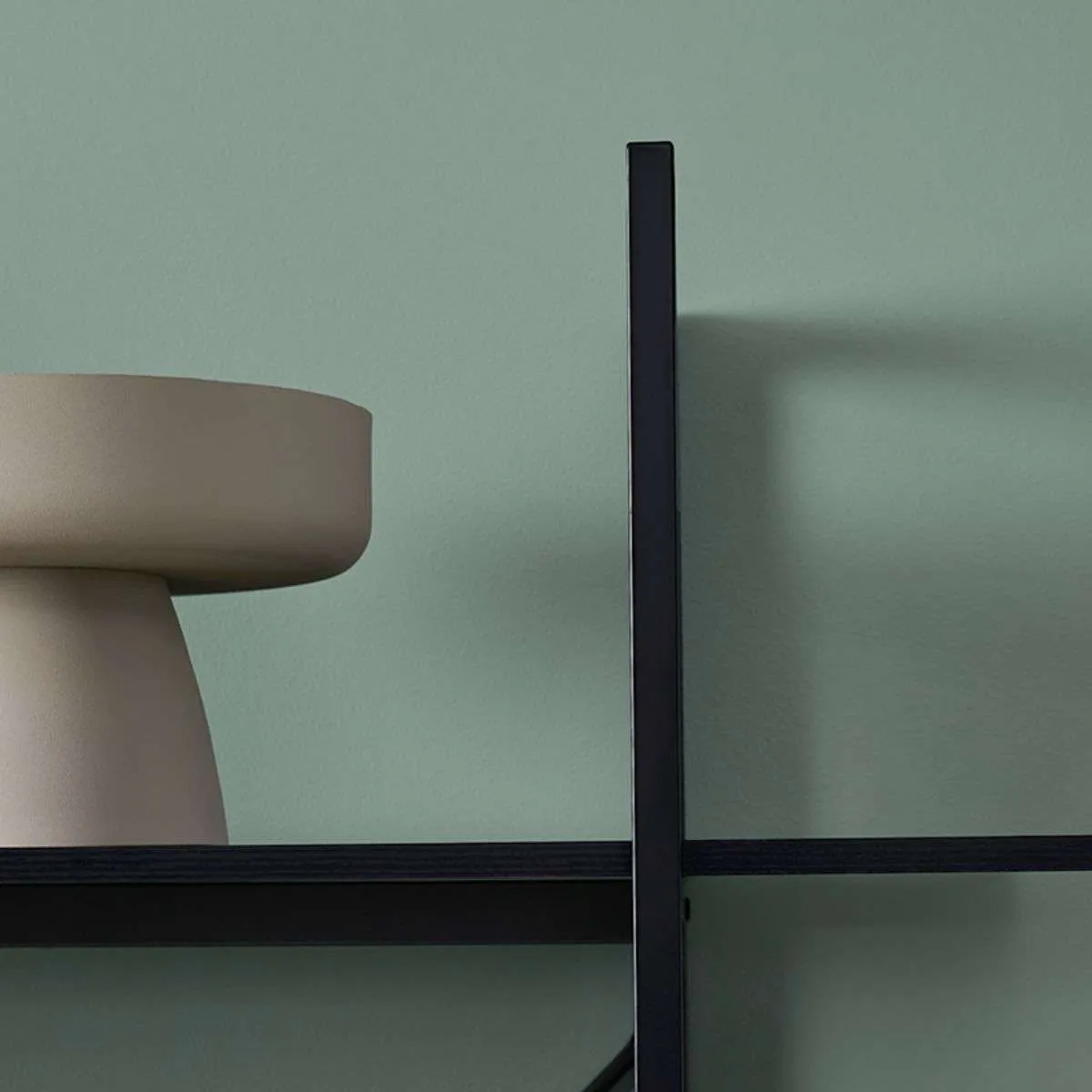 Porto Bookcase - All Black Mocka