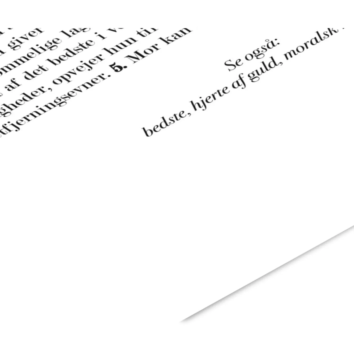 Poster & Frame Citatplakat - Farmor Definition