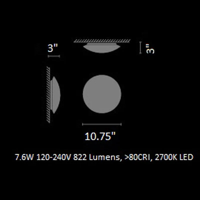 Puck Flush Mount