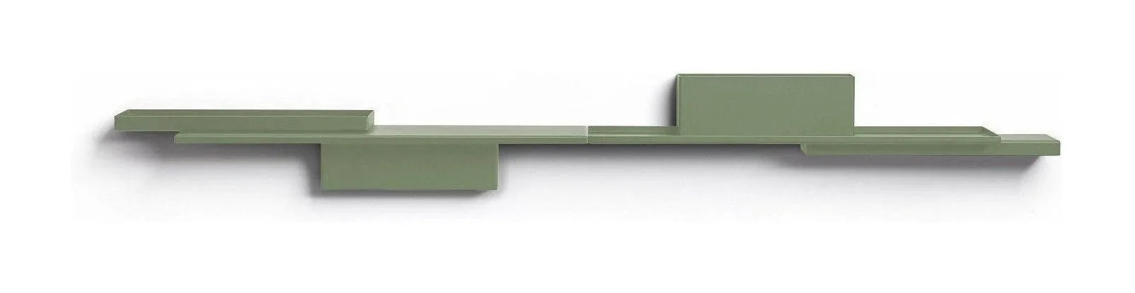 Puik Duplex Wall Shelf, Light Green