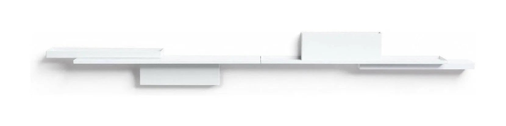 Puik Duplex Wall Shelf, White