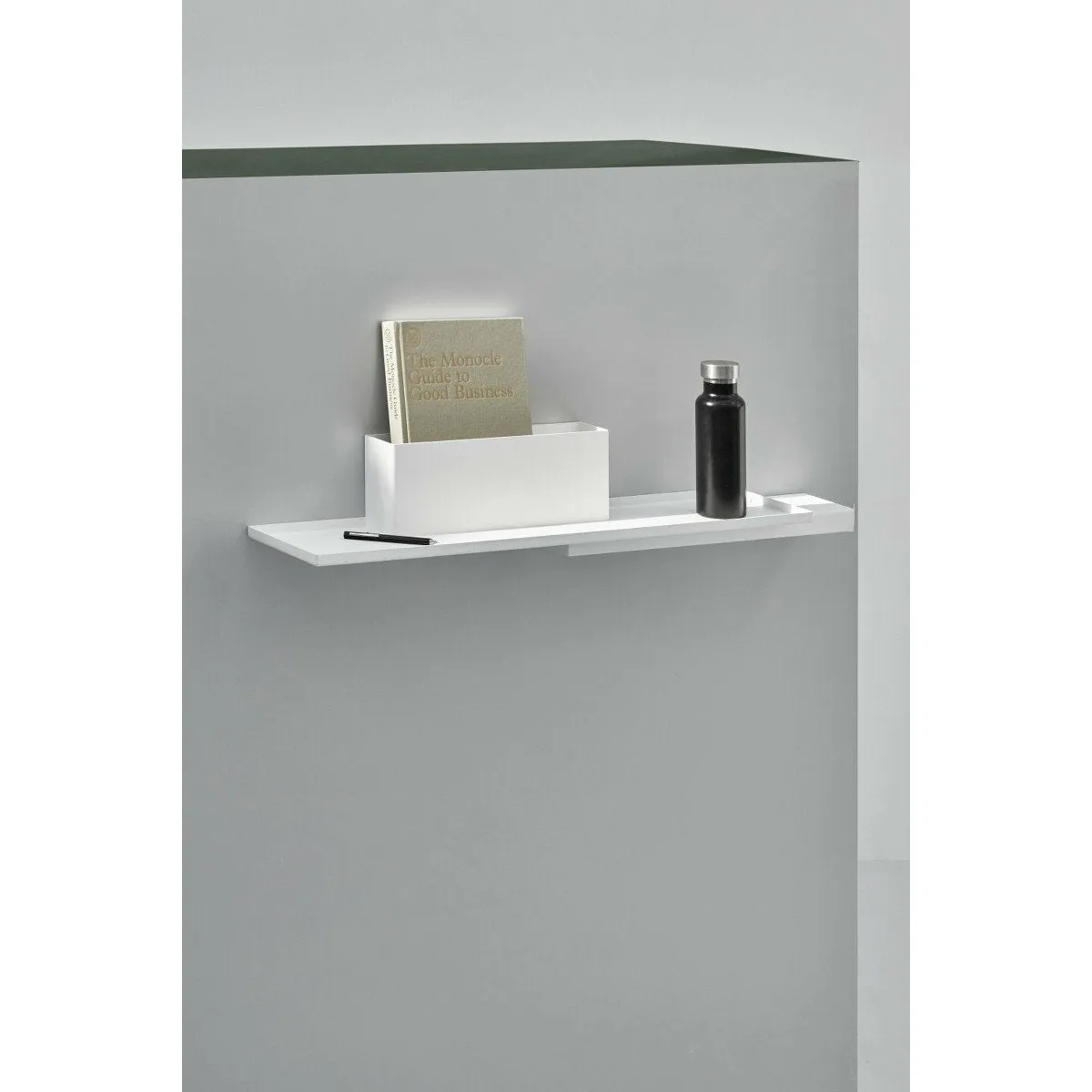Puik Duplex Wall Shelf, White