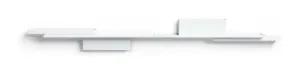 Puik Duplex Wall Shelf, White