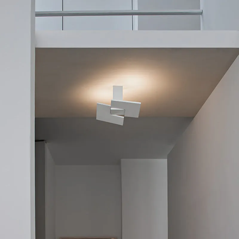 Puzzle Twist Semi Flush Mount