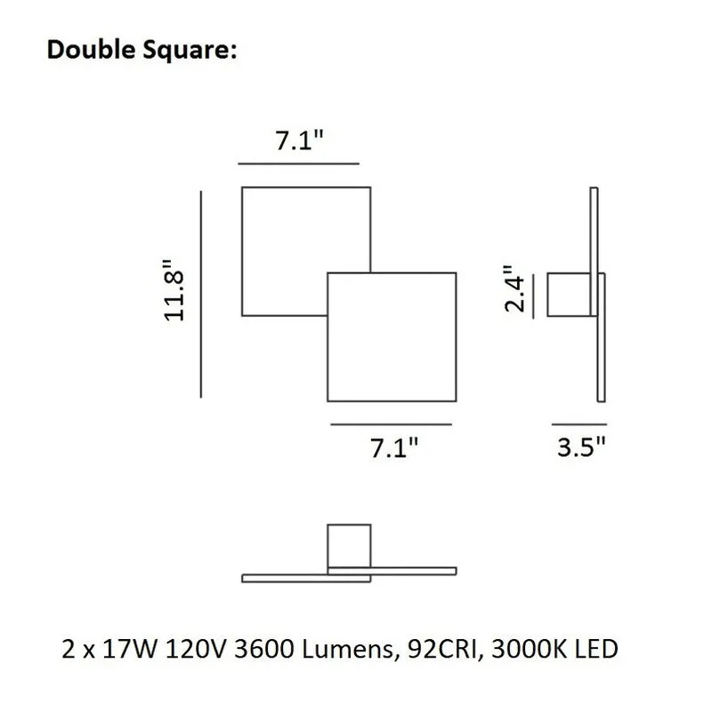 Puzzle Wall / Ceiling Light