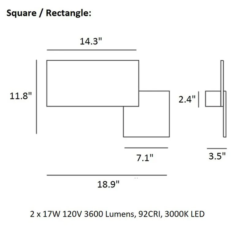 Puzzle Wall / Ceiling Light