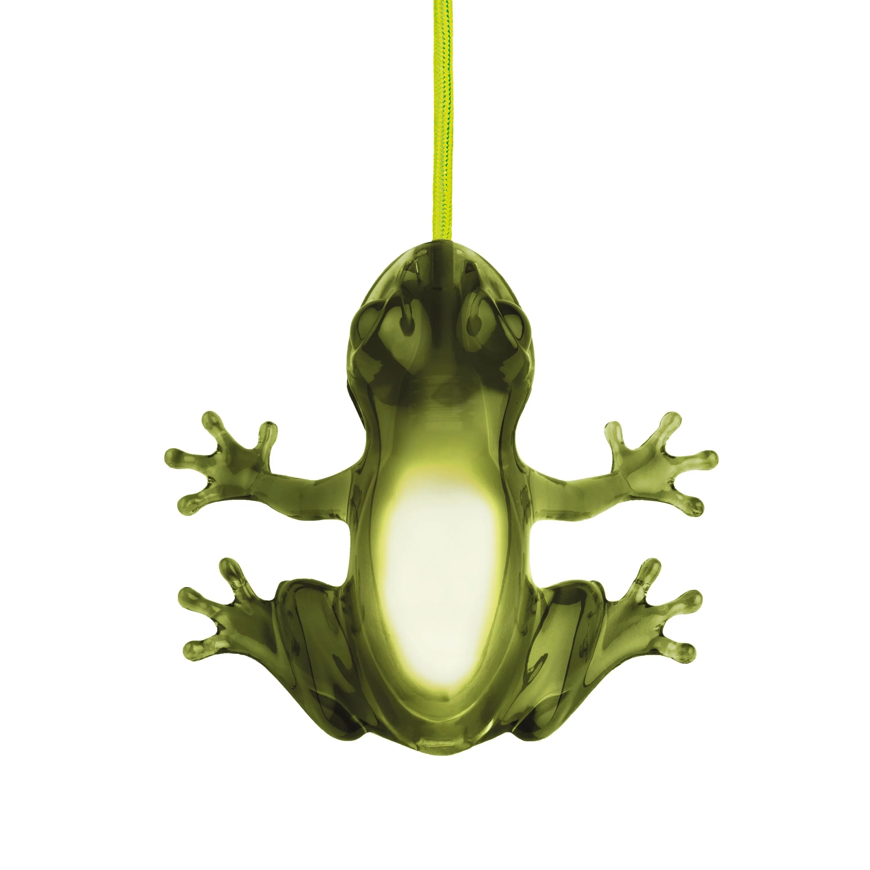 Qeeboo Hungry Frog Lamp, Emerald