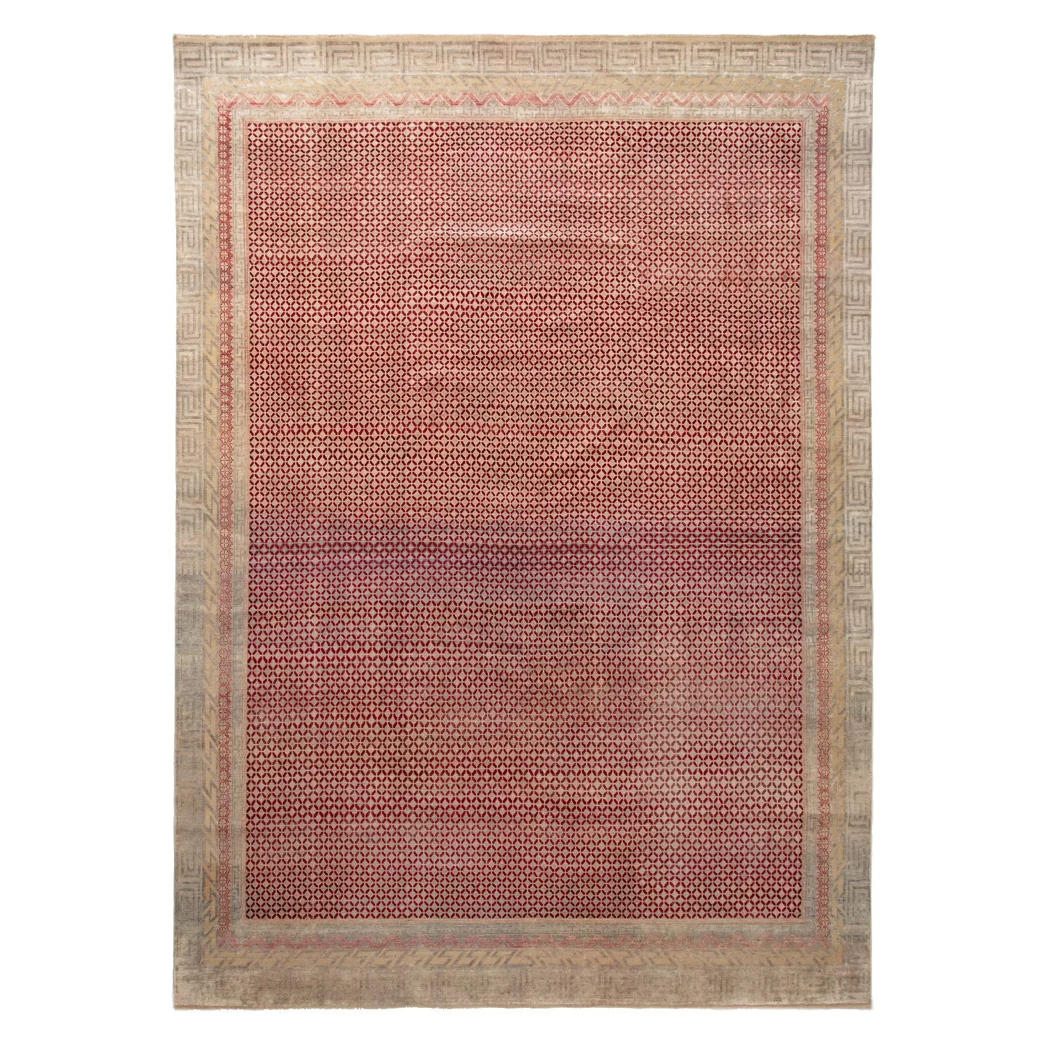 Red Alchemy Silk & Wool Rug - 11'9" x 15'4"