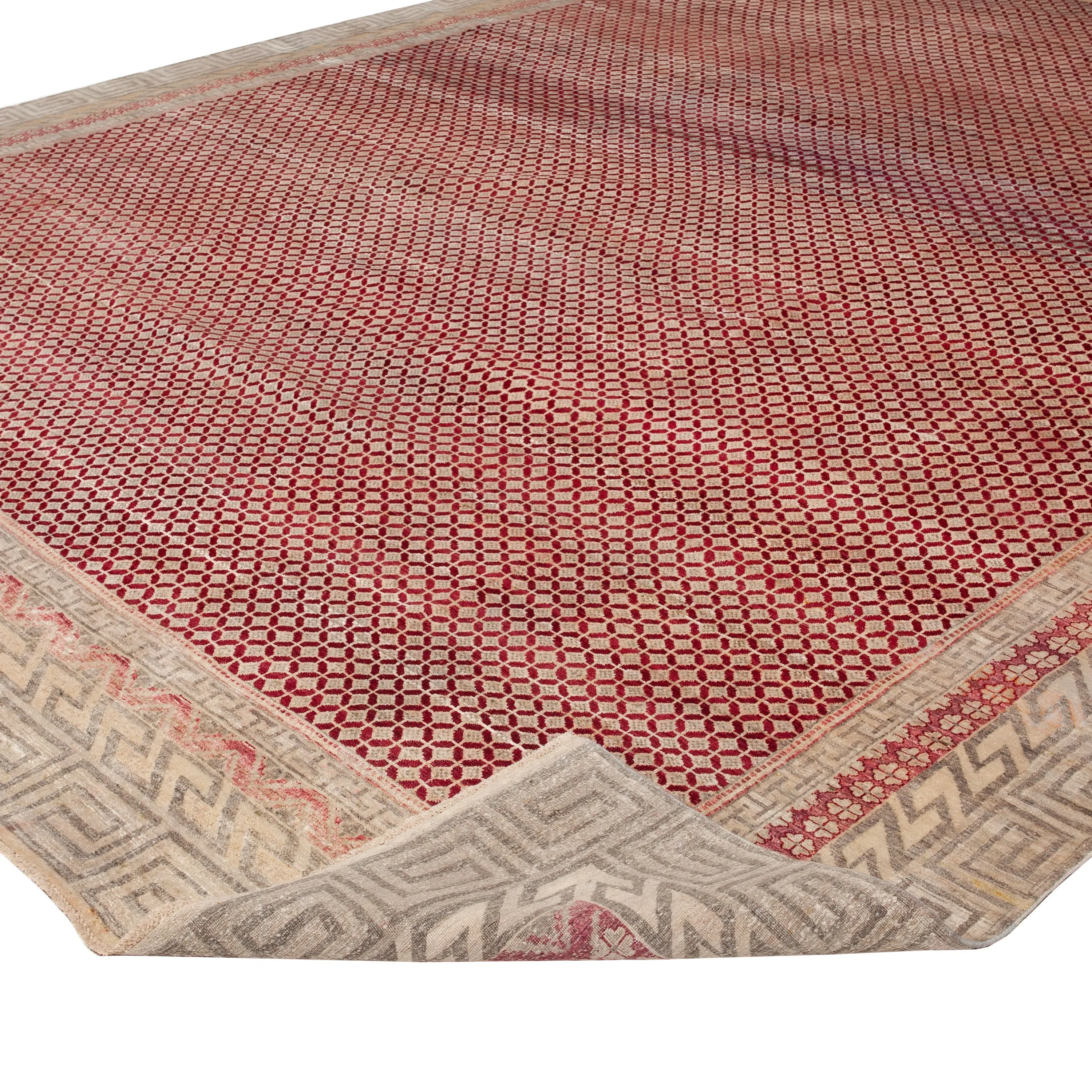Red Alchemy Silk & Wool Rug - 11'9" x 15'4"
