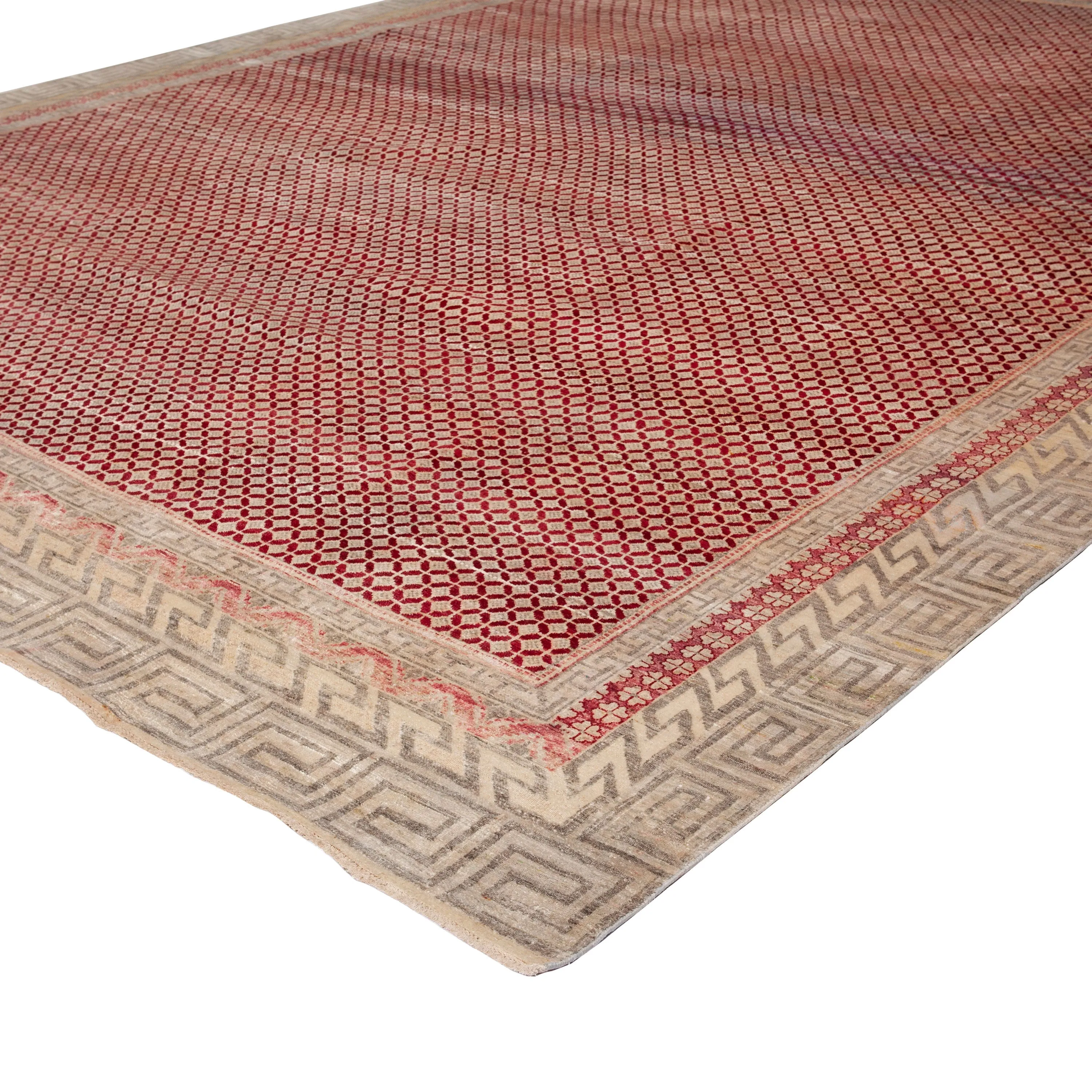 Red Alchemy Silk & Wool Rug - 11'9" x 15'4"