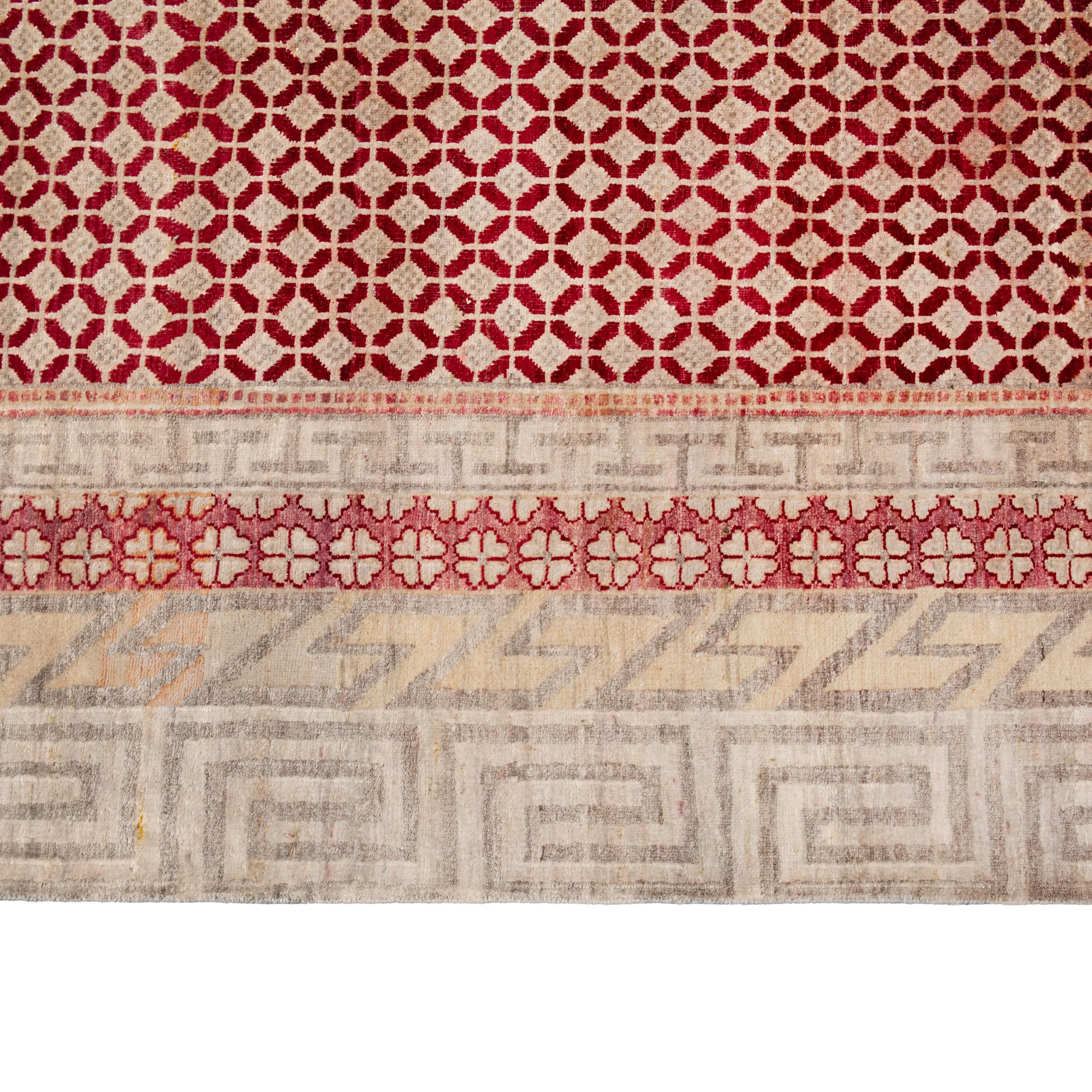 Red Alchemy Silk & Wool Rug - 11'9" x 15'4"
